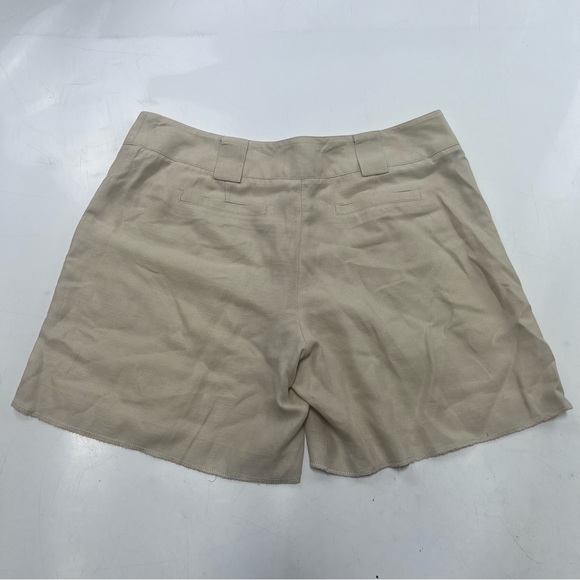 Milly women’s  beige shorts us4 L95-39 - Picture 2 of 4